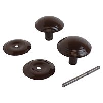 РДК -115 Коричневая Ручка-кнопка (50) Упакованная РДК -115 Коричневая Ручка-кнопка (50) Упакованная