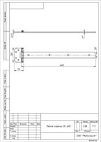 Навес-стрела Кунгур ПС-600 без покр. (10)