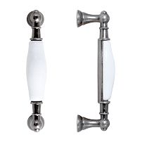 StahlBuro С2498-96 2шт., AS состаренное серебро. Ручка-скоба мебельная (15,150) StahlBuro С2498-96 2шт., AS состаренное серебро. Ручка-скоба мебельная (15,150)