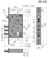 Крит ЗВ-А8 Ассистент б/о, без ЦМ, м/о 85, арт.03105 Замок врезной тяж.(20) Крит ЗВ-А8 Ассистент б/о, без ЦМ, м/о 85, арт.03105 Замок врезной тяж.(20)