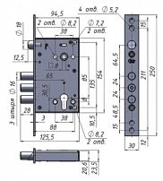 Крит ЗВ-А3 Ассистент б/о, без ЦМ, м/о 85мм, арт.03124 Замок врезной тяж. (10) Крит ЗВ-А3 Ассистент б/о, без ЦМ, м/о 85мм, арт.03124 Замок врезной тяж. (10)