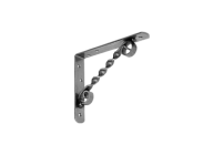 Кронштейн фигурный  Домарт (150*125) черный (10) НОВИНКА