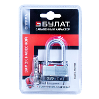 БУЛАТ ВС 0945 стальной 5кл. d=7мм Замок навесной (48,6) БУЛАТ ВС 0945 стальной 5кл. d=7мм Замок навесной (48,6)
