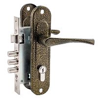 Д-град Зенит ЗВ7-60-01 бронза Замок врезной с/руч (15) Д-град Зенит ЗВ7-60-01 бронза Замок врезной с/руч (15)