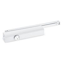 NOTEDO Доводчик дверной  DC-045-155 SL+HO+DA+BC PRO (ПРО) SILVER со ск.тяг. до 150 кг серебро (6)