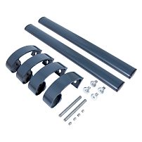 БУЛАТ РС-03.400.7016 антрацит, регулируемая, ручка скоба для аллюм. и ПВХ дверей,(АРД-03)(16)