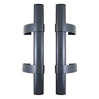 БУЛАТ РС-03.345.7016 антрацит, регулируемая, ручка скоба для аллюм. и ПВХ дверей,(АРД-03)(16)