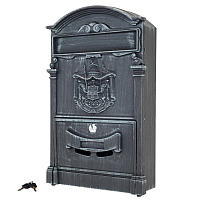 Ящик почтовый АЛЛЮР №4010В зелёная патина (5)