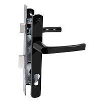 БУЛАТ ЗВ4-1.20.01.9005 черный БЕЗ МЦ Замок для КАЛИТКИ врезной с ручкой БУЛАТ ЗВ4-1.20.01.9005 черный БЕЗ МЦ Замок для КАЛИТКИ врезной с ручкой