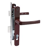 БУЛАТ ЗВ4-1.25.01.8017 коричневый БЕЗ МЦ Замок для КАЛИТКИ врезной с ручкой БУЛАТ ЗВ4-1.25.01.8017 коричневый БЕЗ МЦ Замок для КАЛИТКИ врезной с ручкой