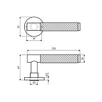 АЛЛЮР "UNICO" (УНИКО) BLACK (51150) мат.черный Комплект ручек (20) АЛЛЮР "UNICO" (УНИКО) BLACK (51150) мат.черный Комплект ручек (20)