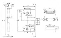 Рязань BORDER ROOM(РУМ) хром тисненый (хедер) 81791 Защелка (30) Рязань BORDER ROOM(РУМ) хром тисненый (хедер) 81791 Защелка (30)