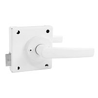 Птимаш ЗЩН1.45 белая (левая) Защелка накладная дверная (20) Птимаш ЗЩН1.45 белая (левая) Защелка накладная дверная (20)