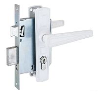 Омега Д-град ЗВ7.01 белый м/о 55 Замок врезной с/руч (10,15) Омега Д-град ЗВ7.01 белый м/о 55 Замок врезной с/руч (10,15)