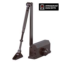 БУЛАТ Доводчик дверной ARCTIC (АРКТИК) ДД 501/3 A-C (25-85 кг) коричневый, морозостойкий (10)