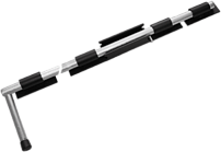 Засов Домарт ДОБРЫНЯ 1000мм мод.2 б/п  d-20мм (1) 