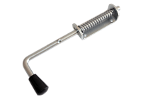 Засов Домарт пружинный (110) 280мм мод.2 цинк d-13мм (10) 