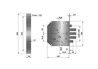 Герион "Эталон РЗ" Правый  б/руч. ЗЩ ЗД 5кл Замок врезной тяж.(10) Герион "Эталон РЗ" Правый  б/руч. ЗЩ ЗД 5кл Замок врезной тяж.(10)