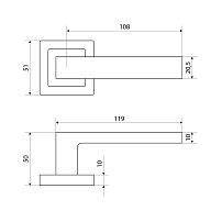 АЛЛЮР ART COLOR "VERA" LG (C29210) салатовый Комплект ручек (20)