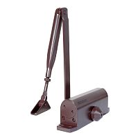 БУЛАТ Доводчик дверной ARCTIC (АРКТИК) ДД 502/4 DA-С (60-120 кг) коричневый, морозостойкий (10)