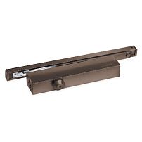 NOTEDO Доводчик дверной  DC-045-155 SL+HO+DA+BC BROWN коричневый  со скольз.тягой до 150 кг (6)