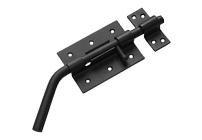 Засов Домарт гаражный ЗГ-100 черный d-13мм (10) Засов Домарт гаражный ЗГ-100 черный d-13мм (10)