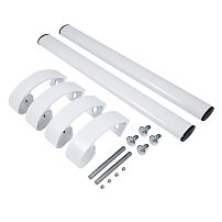 БУЛАТ РС-03.400.9016 белый, регулируемая, ручка скоба для аллюм. и ПВХ дверей,(АРД-03)(16) БУЛАТ РС-03.400.9016 белый, регулируемая, ручка скоба для аллюм. и ПВХ дверей,(АРД-03)(16)