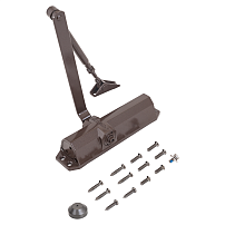 NOTEDO Доводчик дверной DC-095 легкий характер BROWN до 120кг коричневый EN3-EN5 (10) NOTEDO Доводчик дверной DC-095 легкий характер BROWN до 120кг коричневый EN3-EN5 (10)