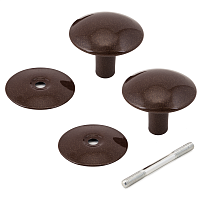 Реж РДК -110-Корич.Блеск Ручка-кнопка (60) Реж РДК -110-Корич.Блеск Ручка-кнопка (60)