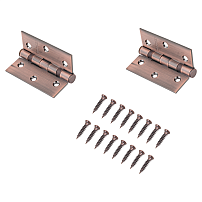 АЛЛЮР 20325 (77х64) 2BB-FHP AC 2 подш.,ст.медь Петля дверная 2 шт (50,10)