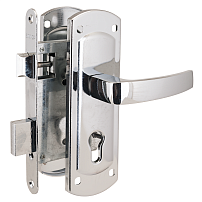 АЛЛЮР ЗВ4-1/58A CP хром ДЛЯ КАЛИТОК без ц/мех. Замок врезной с/руч (12) АЛЛЮР ЗВ4-1/58A CP хром ДЛЯ КАЛИТОК без ц/мех. Замок врезной с/руч (12)