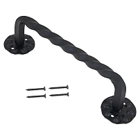 Белгород Витая 240 мм черная муар Ручка-скоба (10) Белгород Витая 240 мм черная муар Ручка-скоба (10)