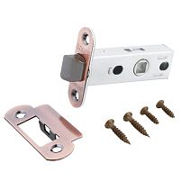 АЛЛЮР АРТ L45-8-R18 AC ст.медь овал.торц.планка18мм б/ручек Защёлка (100)