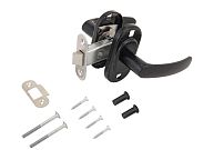 Омега Д-град ЗЩ2.04 черный Защелка дверная (15) Омега Д-град ЗЩ2.04 черный Защелка дверная (15)