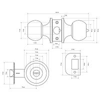 СТАНДАРТ 607 ET BL мат.черный кл/фикс Защёлка (30) СТАНДАРТ 607 ET BL мат.черный кл/фикс Защёлка (30)