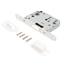 АЛЛЮР АРТ L7050PR W матовый белый пластик овал.планка18мм без ручек с фиксатором Защёлка (40) АЛЛЮР АРТ L7050PR W матовый белый пластик овал.планка18мм без ручек с фиксатором Защёлка (40)