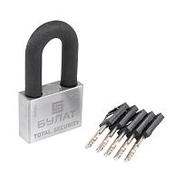 БУЛАТ ВС 3-М60-01 НС нержавеющая сталь 5кл. d=15,5мм Замок навесной (36,12)