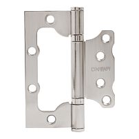 СТАНДАРТ 100х75х2,5мм 2BB SN мат.никель Петля накладная без врезки 1 шт (100,20) СТАНДАРТ 100х75х2,5мм 2BB SN мат.никель Петля накладная без врезки 1 шт (100,20)