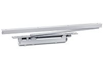 NOTEDO Доводчик дверной  DC-058-158 IN+HO CAM (КАМ) SILVER серебро со скольз.тягой 50 - 150 кг (8)