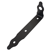 Домарт Проушина угловая 245*100*50 (черный) d 21мм (30) Домарт Проушина угловая 245*100*50 (черный) d 21мм (30)