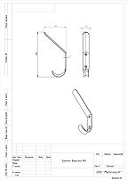 Кунгур № 4 белый крючок-вешалка (50,10!!!) Кунгур № 4 белый крючок-вешалка (50,10!!!)