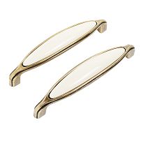 StahlBuro C0003-128 2шт., AB старая бронза. Ручка-скоба мебельная (10, 100) StahlBuro C0003-128 2шт., AB старая бронза. Ручка-скоба мебельная (10, 100)