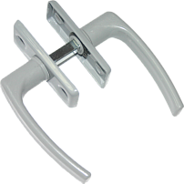 Кунгур Ручка двухсторонняя для теплиц пласт. серый/цинк (50,5!!!) Кунгур Ручка двухсторонняя для теплиц пласт. серый/цинк (50,5!!!)