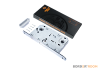 Рязань ЗЩДМ-96 с фикс. хром 81857 м/о 96 мм (аналог AGB) Защелка (30)