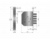 Герион "Эталон-Симпл" б/руч. 5кл Замок врезной тяж.(9)
