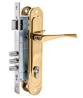 Д-град Зенит ЗВ4-85.3 золото-лак м/о 85 мм Замок врезной с/руч (10) Д-град Зенит ЗВ4-85.3 золото-лак м/о 85 мм Замок врезной с/руч (10)