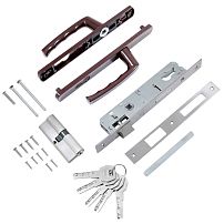 БУЛАТ ЗВ4-1.20.01.8017 коричневый МЦ МАХ 70мм перф.ключ/ключ. Замок для КАЛИТКИ врезной с ручкой БУЛАТ ЗВ4-1.20.01.8017 коричневый МЦ МАХ 70мм перф.ключ/ключ. Замок для КАЛИТКИ врезной с ручкой