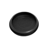 РФ Заглушка отверстия Ф 20 черная (2500,100,10!!!) 