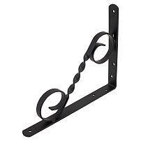 Кронштейн фигурный Домарт мод.3 (250*200) черный (10) Кронштейн фигурный Домарт мод.3 (250*200) черный (10)