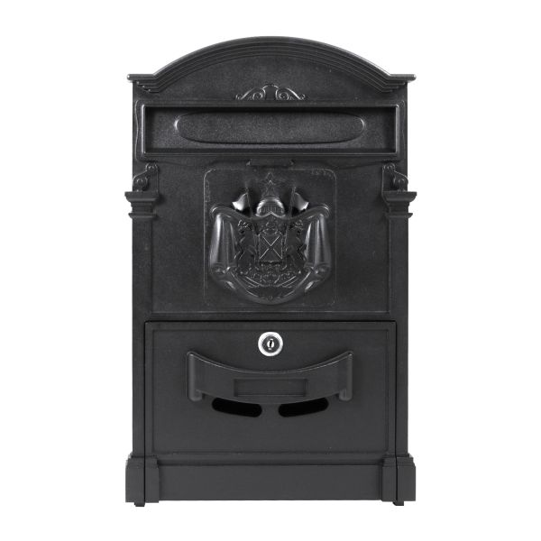 Ящик почтовый АЛЛЮР №4010 черный (5)